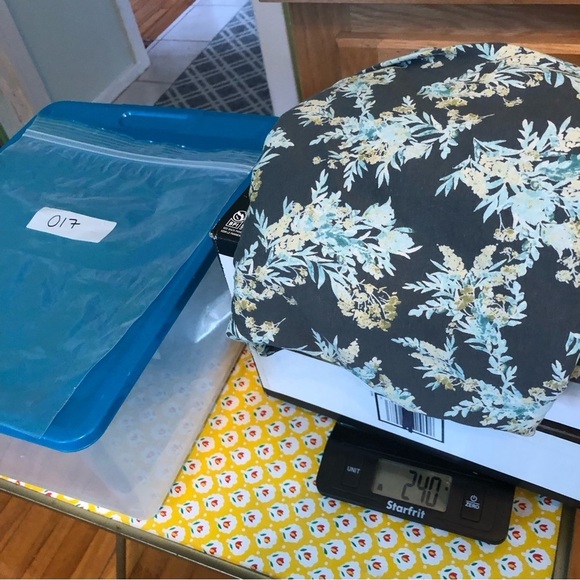 J Jill Luxe Supima 3/4 Sleeve Tunic Womens Large Black Blue-Green Floral Stretch - Picture 7 of 7